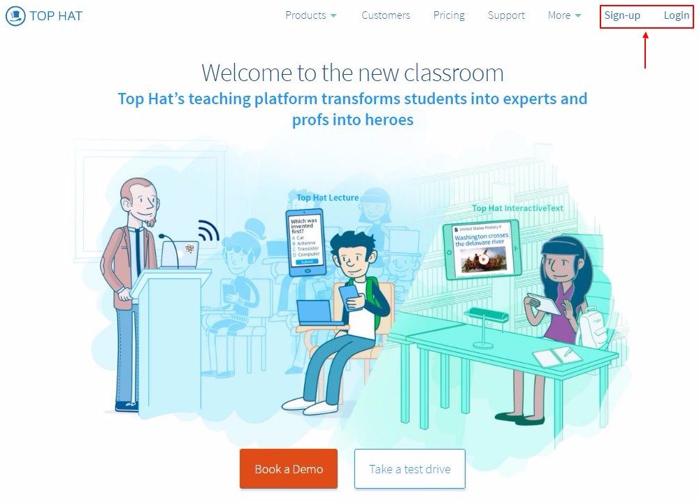 Dual Roles in Top Hat Teaching and Learning Resource Center