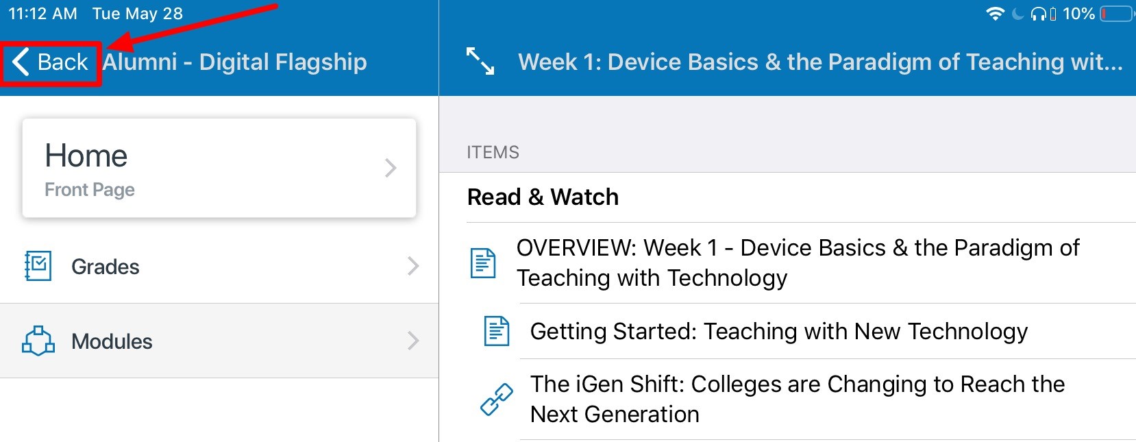 Canvas App v. Browser Tips Teaching and Learning Resource Center