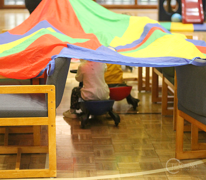 Fun Parachute Activities that Keep Toddlers Moving