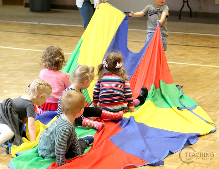Fun Parachute Activities that Keep Toddlers Moving