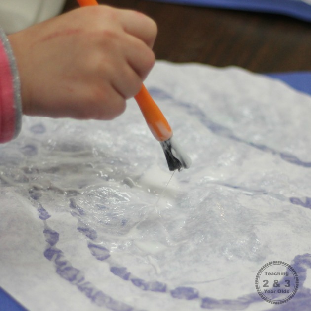 Yeti Winter Craft for Preschoolers