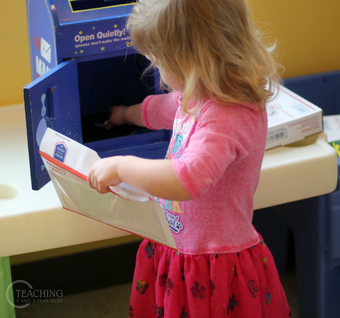 Post Office Dramatic Play for Toddlers and Preschoolers