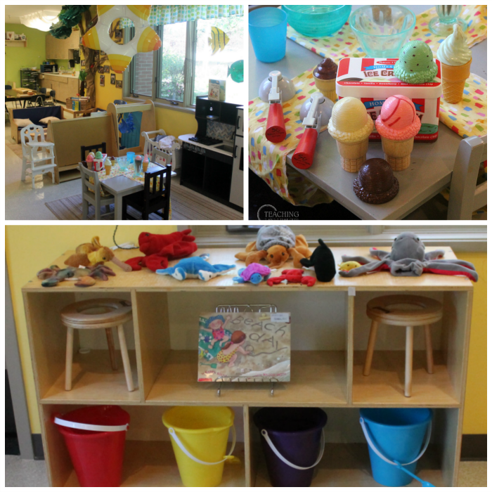 Setting Up the Toddler and Preschool Beach Theme