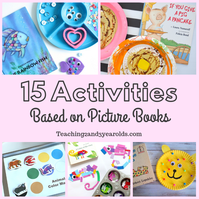 15 Picture Book Activities that Preschoolers Love