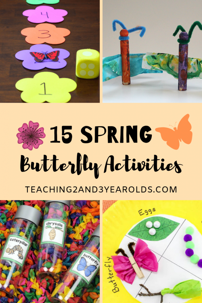 15+ Spring Butterfly Activities for Toddlers and Preschoolers