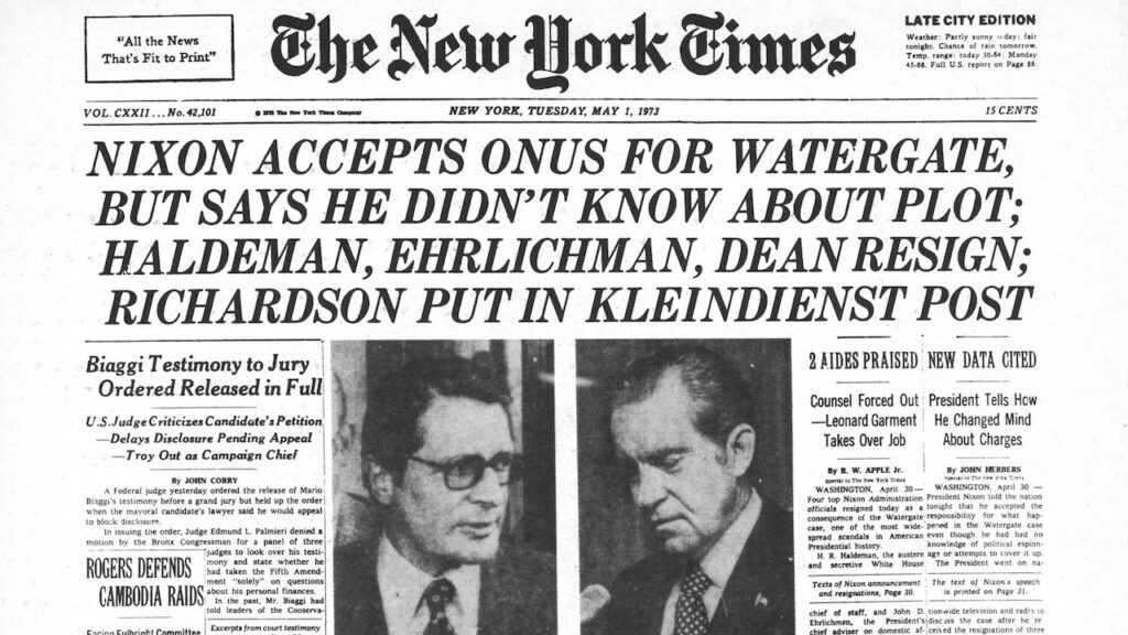 John Dean's Watergate Testimony 50 Years Later Teaching American History