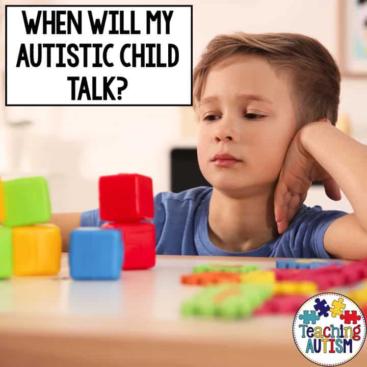 When Will My Autistic Child Talk? Teaching Autism