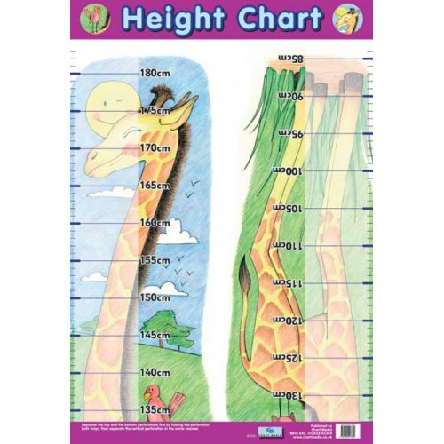 Height Chart Learning Chart