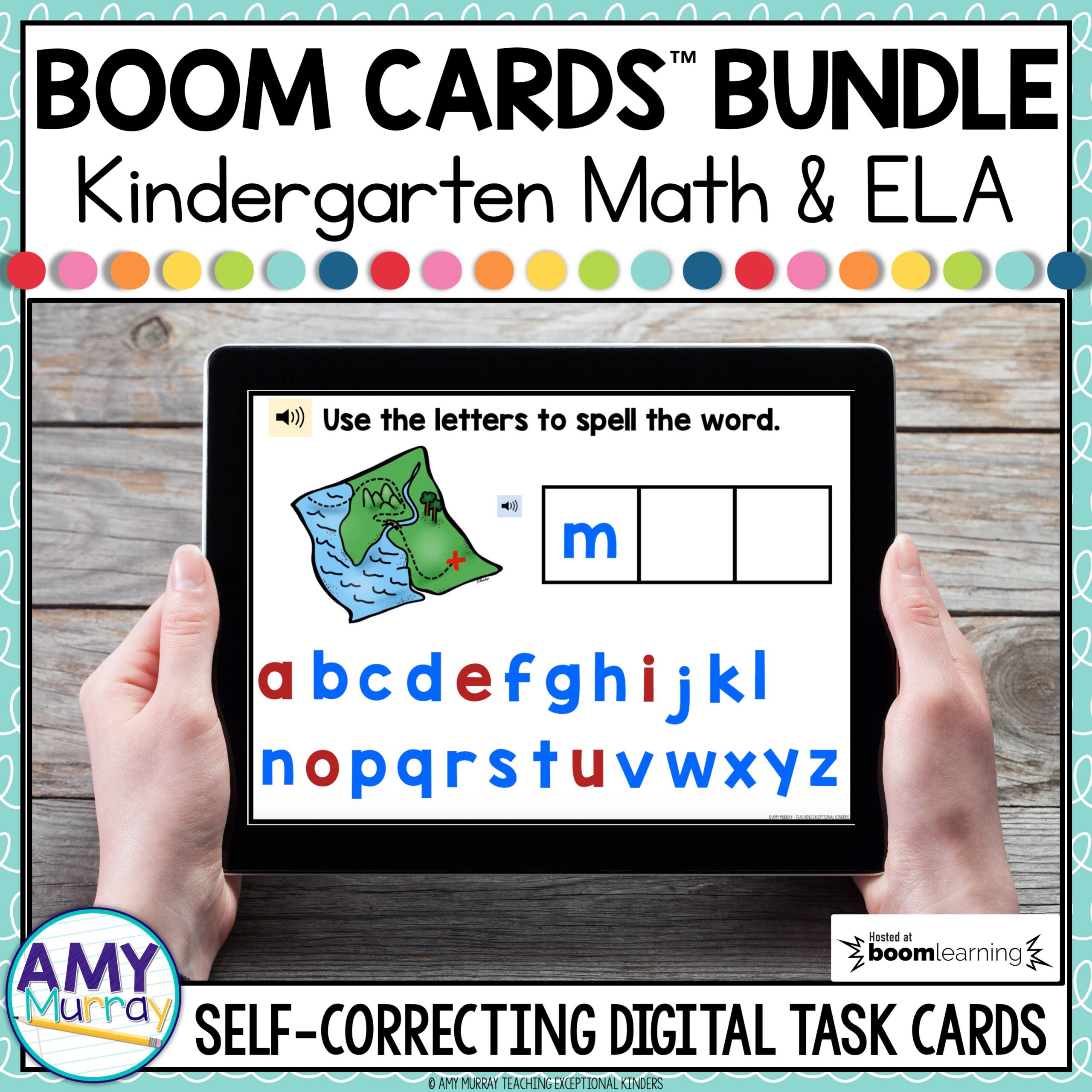 Kindergarten Boom Cards ™ Complete Bundle Teaching Exceptional Kinders