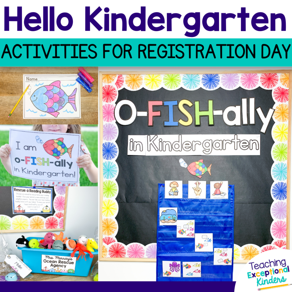 Kindergarten Orientation Bundle Kindergarten Readiness Pack
