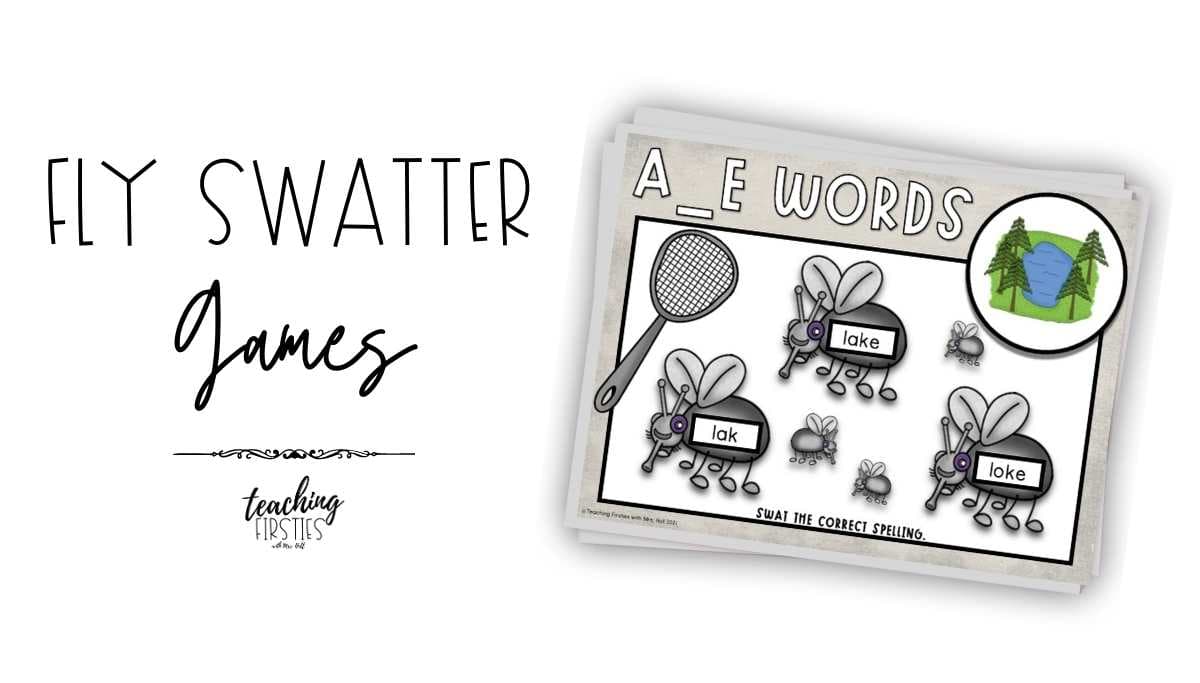 Using A Fly Swatter Game At Your Independent Spelling Center Teaching