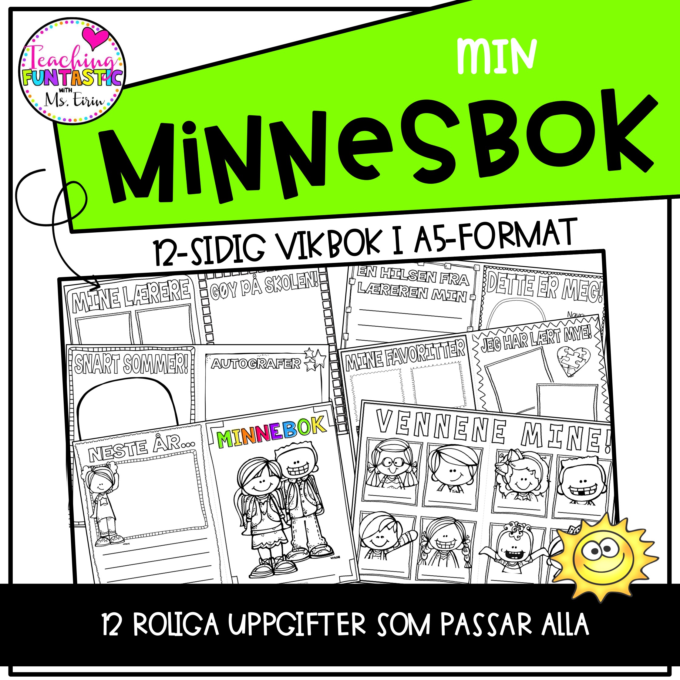 Min Minnesbok Teaching Funtastic