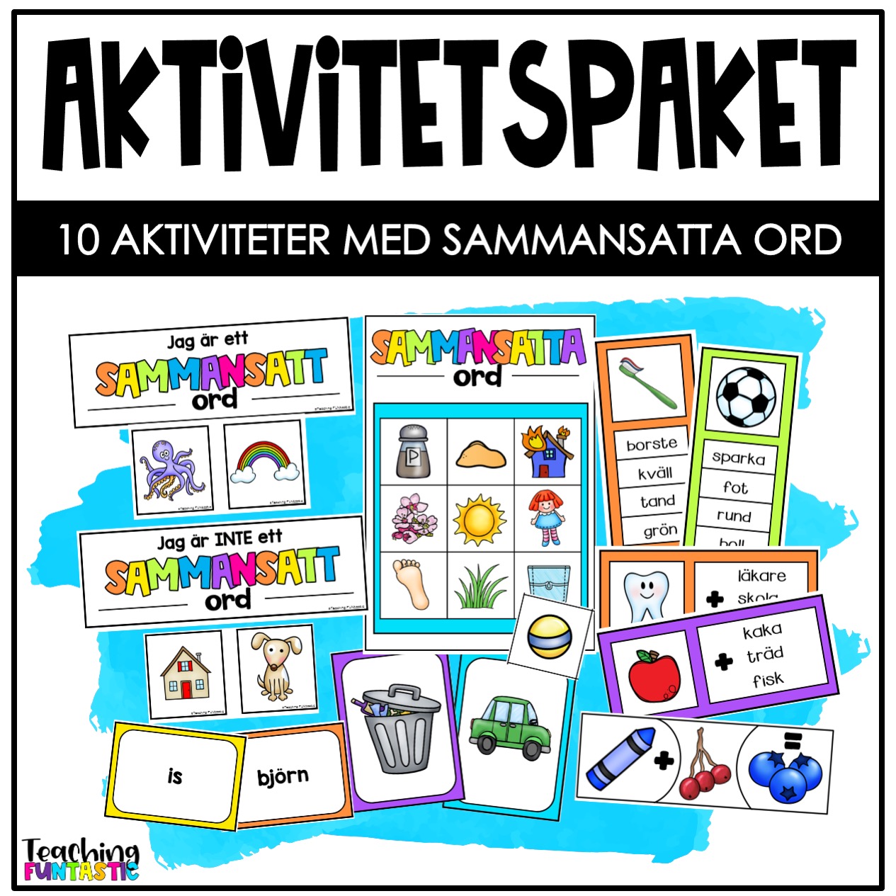 Sammansatta ord Teaching Funtastic