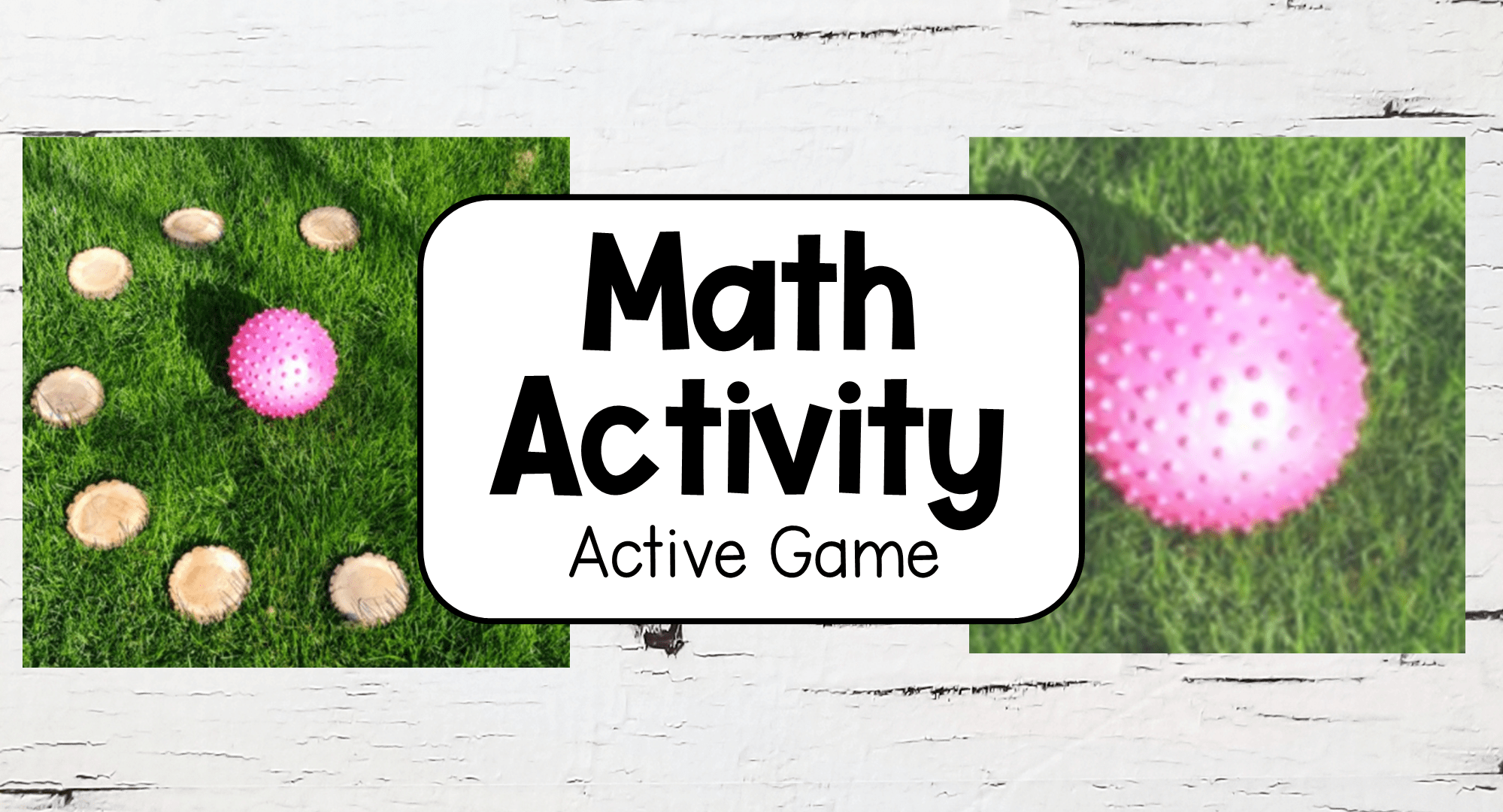 Active Outdoor Math Activity HandsOn Teaching Ideas