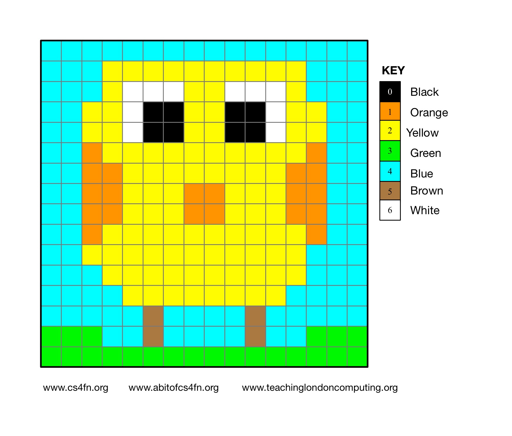 Symmetrical Pixel Puzzles Teaching London Computing A RESOURCE HUB