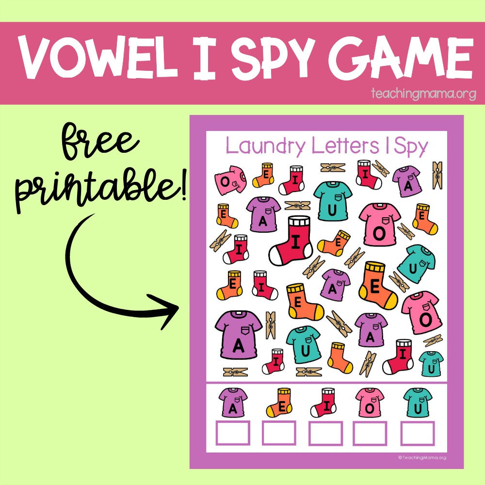 I Spy ABC Worksheets for Letter Recognition Our Family.