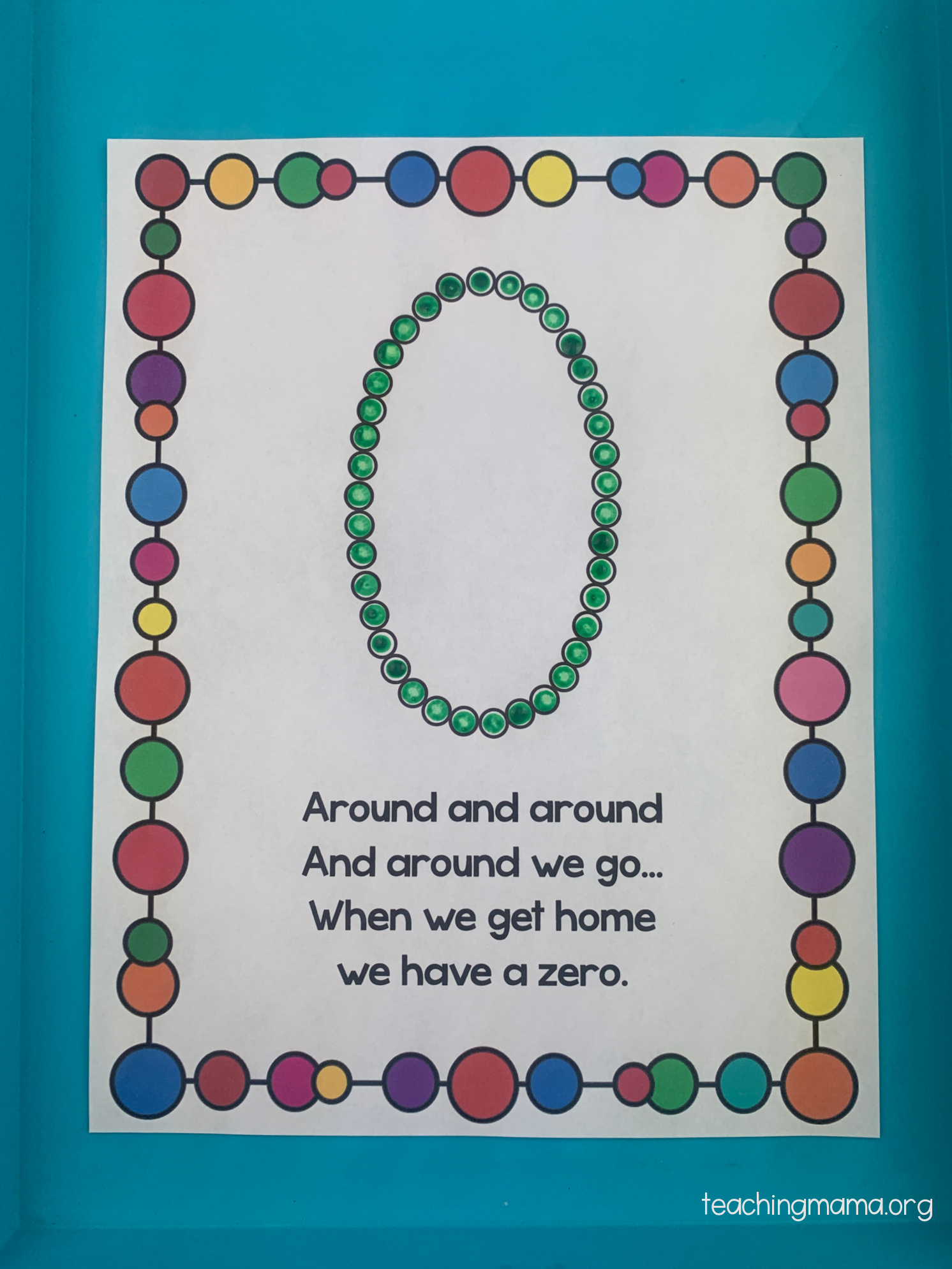 QTip Number Painting Activity Teaching Mama