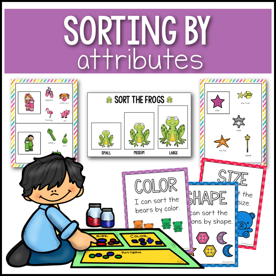 Simple Sorting Activities for Preschoolers and Kindergarteners – Open