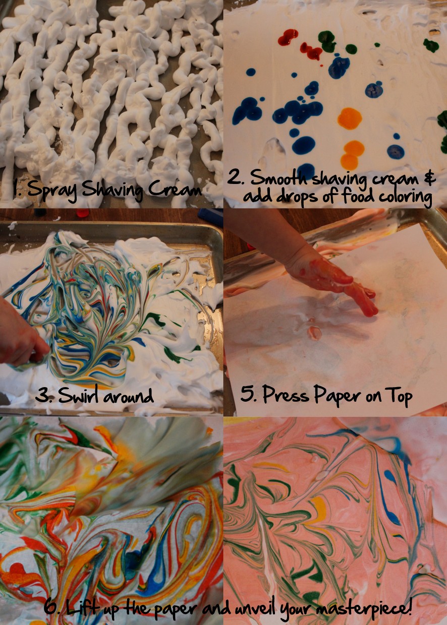 Shaving Cream Sensory Play Teaching Mama