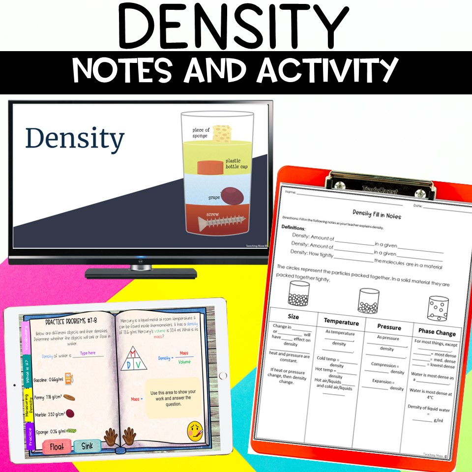 How to Teach Density to Kids Teaching Muse