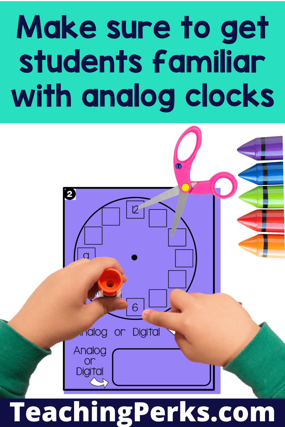 Telling Time To The Hour And Half Hour