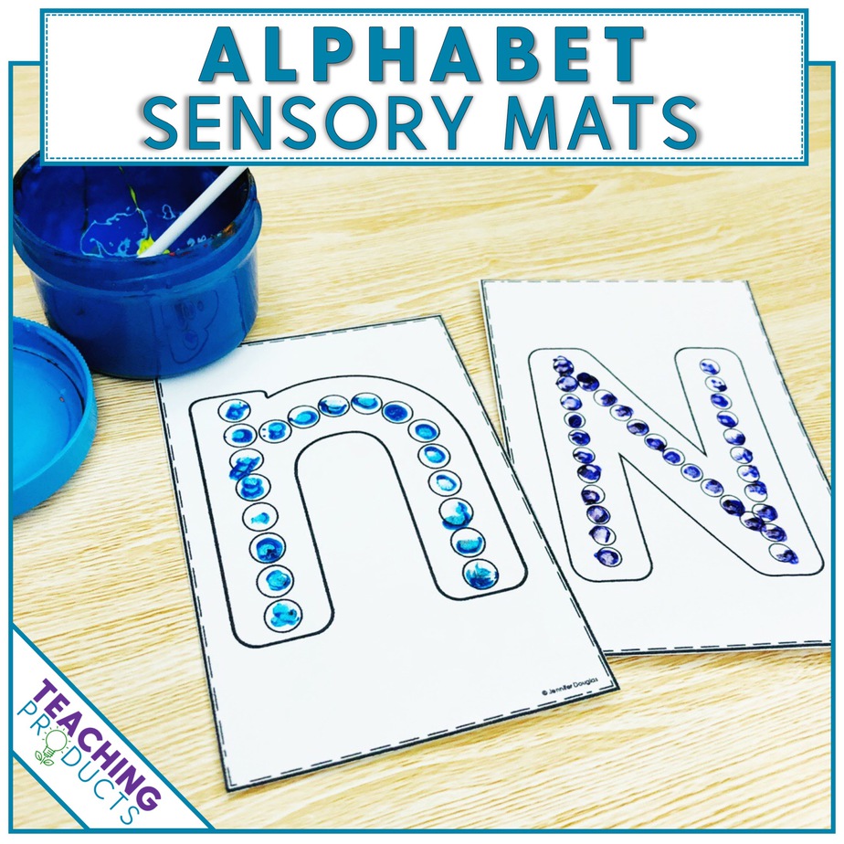 Alphabet Sensory Mats Teaching Products