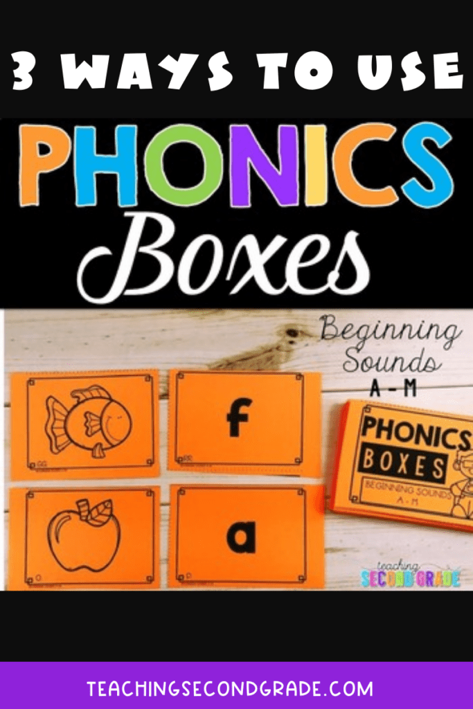 3 Ways to Use Phonics Boxes Teaching Second Grade