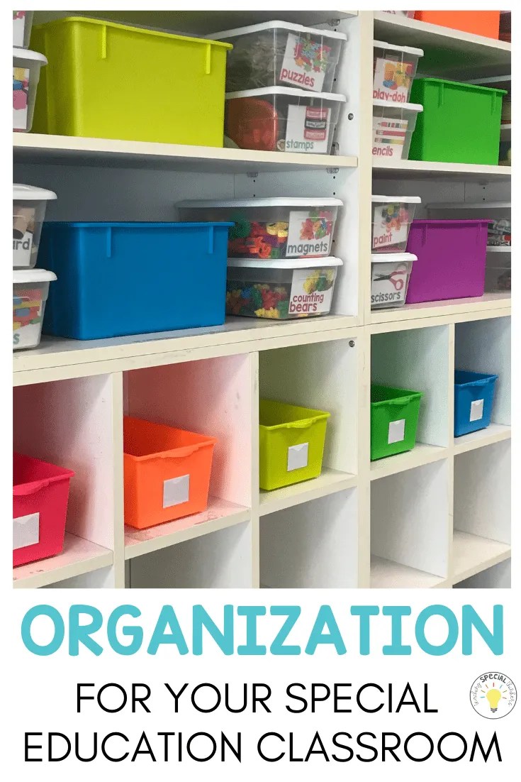 Special Education Classroom Organization Tips & Tricks Teaching