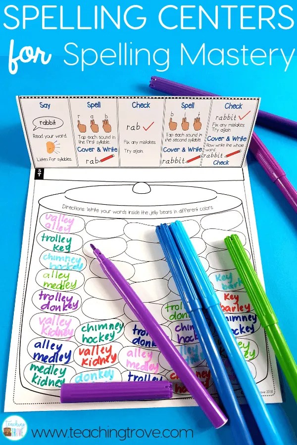 spellingcenters Teaching Trove