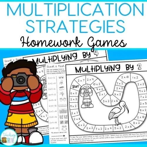MULTIPLICATION homework games (1) Teaching Trove