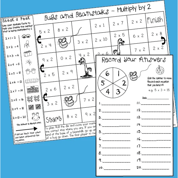 Multiplication Strategy - Homework Games - Teaching Trove