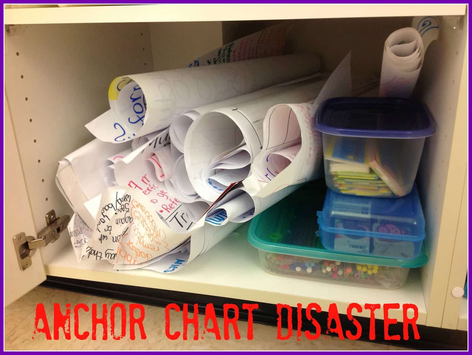 Anchor Chart Storage Solutions Teaching with a Mountain View