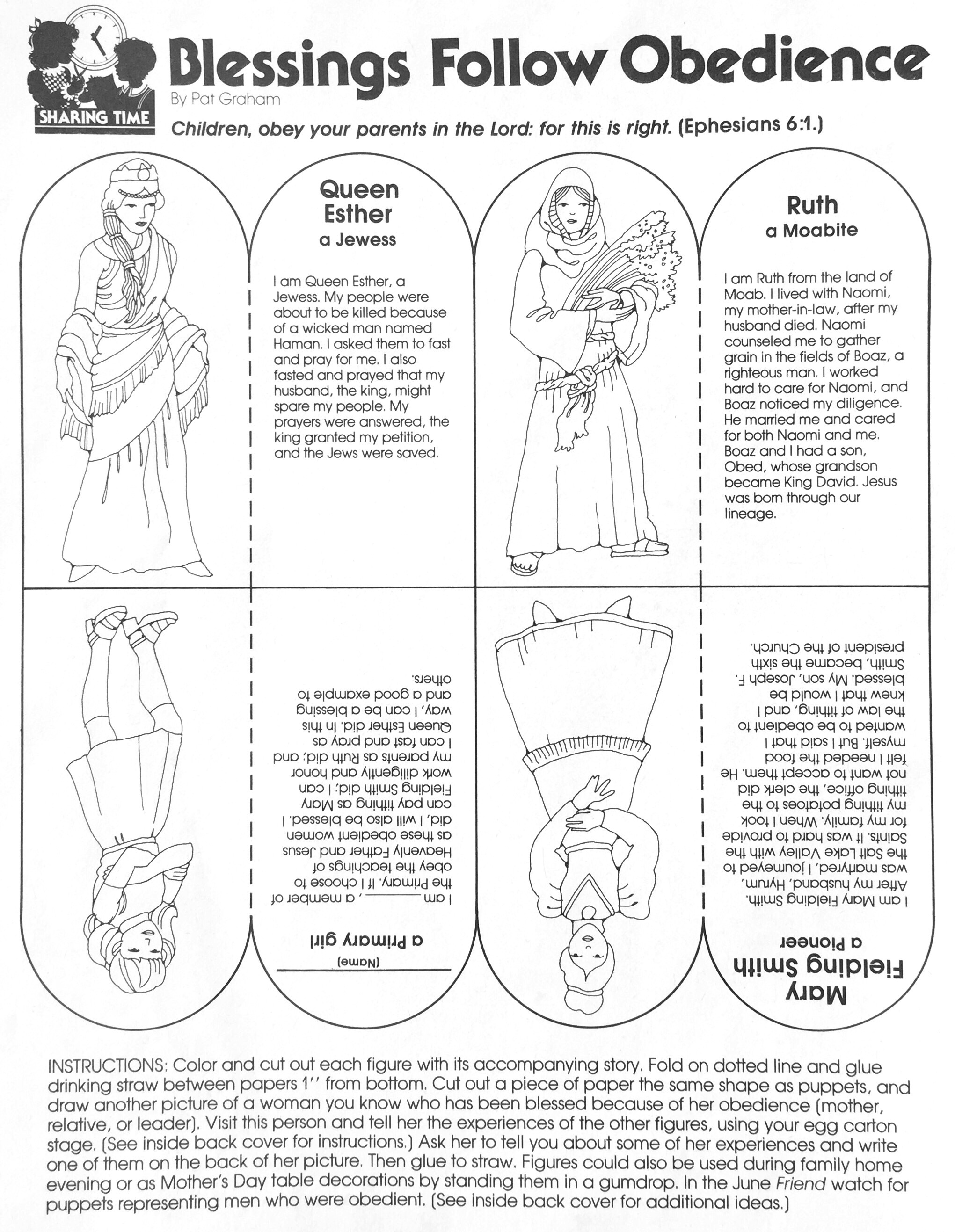 Obedience Stories Teaching Children