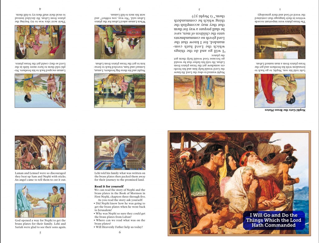 Nephi Plates Clipart