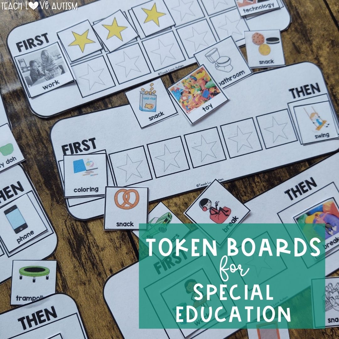 Simple Token Boards for Special Education Shop Teach Love Autism Simple Token Boards for Special Education Shop Teach Love Autism