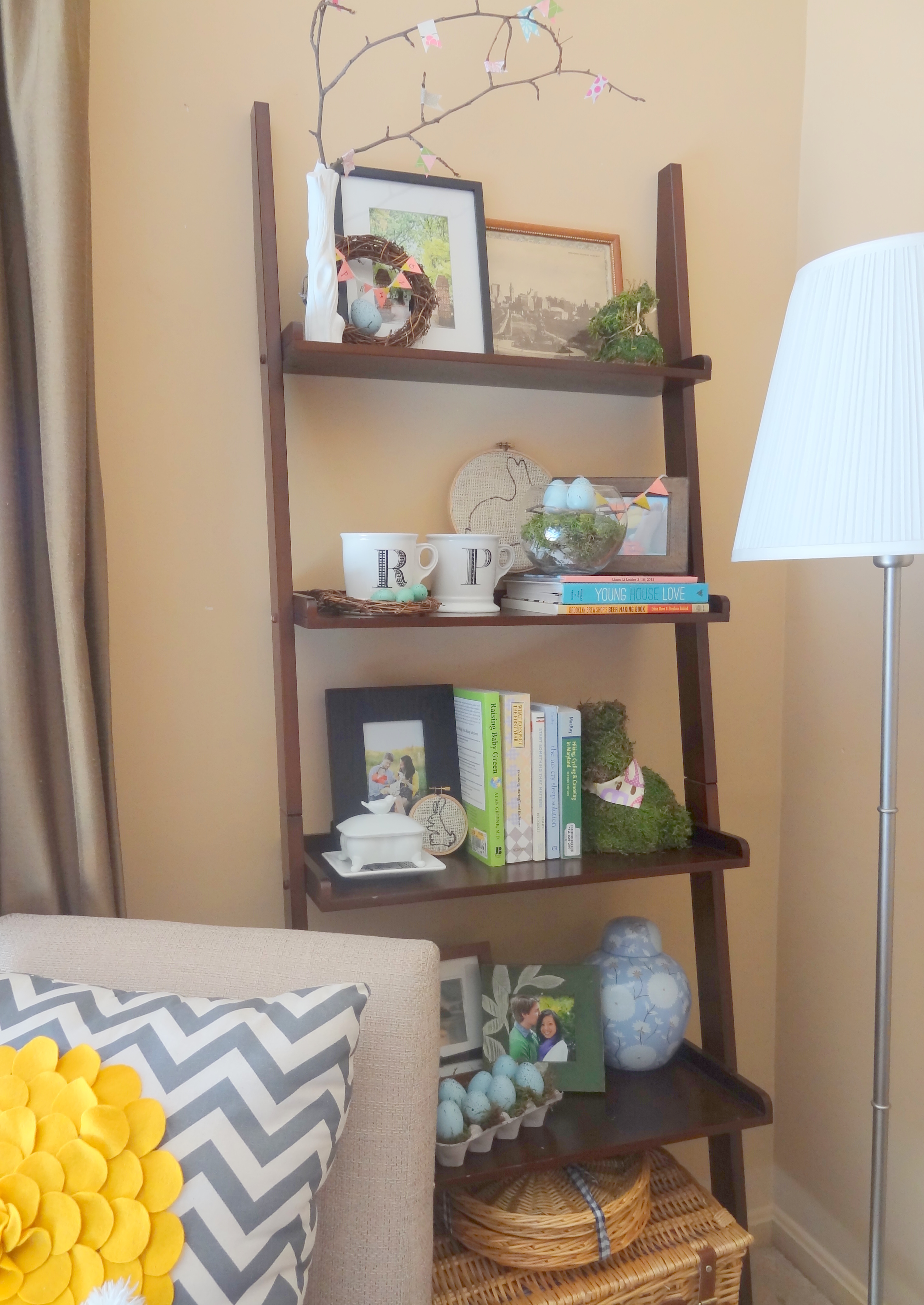 Spring Shelf Styling Teach Love Craft