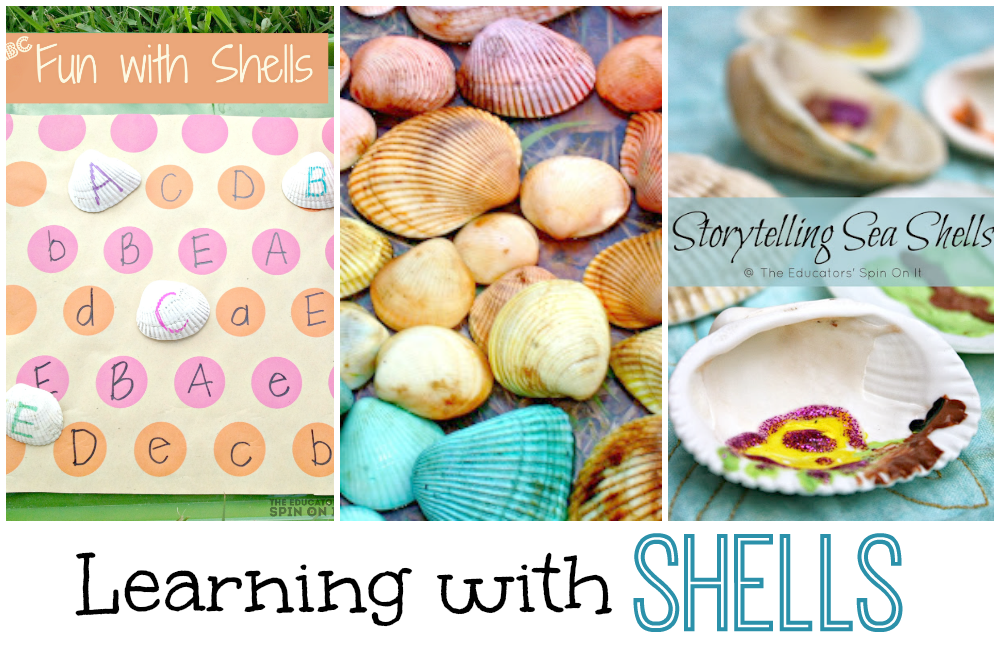 learn with seashells letters and sight words teach mama