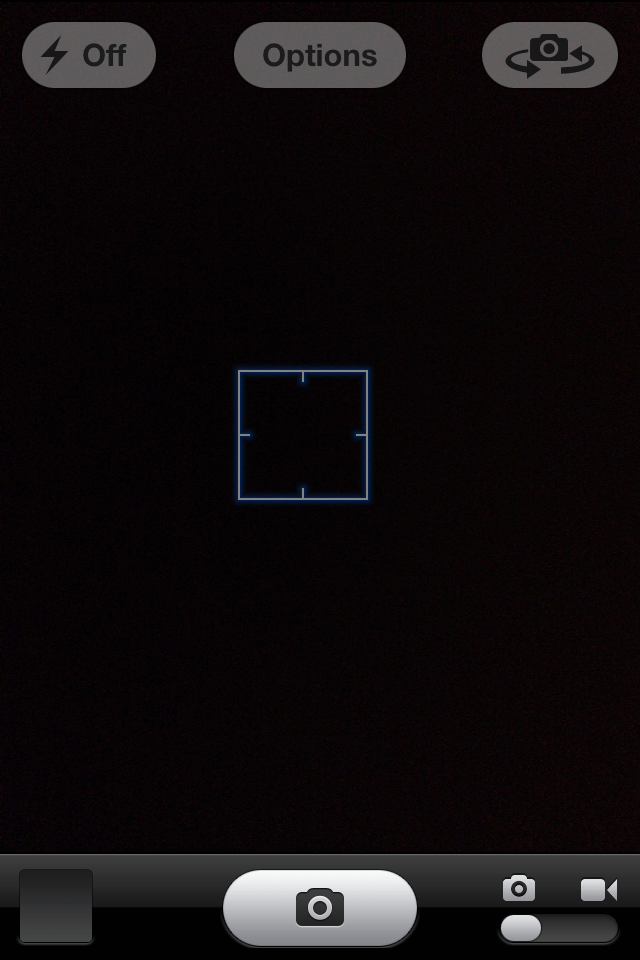 Tap to focus when taking a picture with Camera app