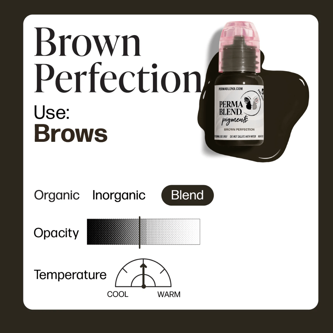 PermablendBrown Perfection TeachMePMU® Permanent Makeup Training