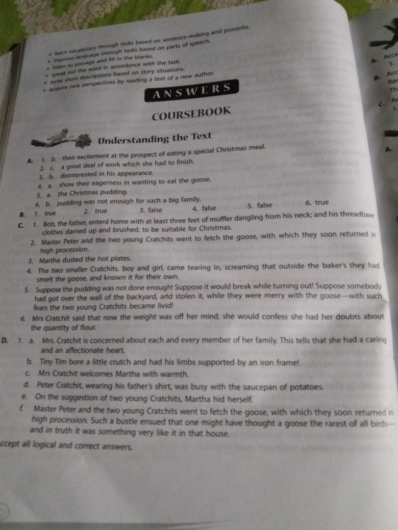 Christmas With The Cratchits English Assignment Teachmint