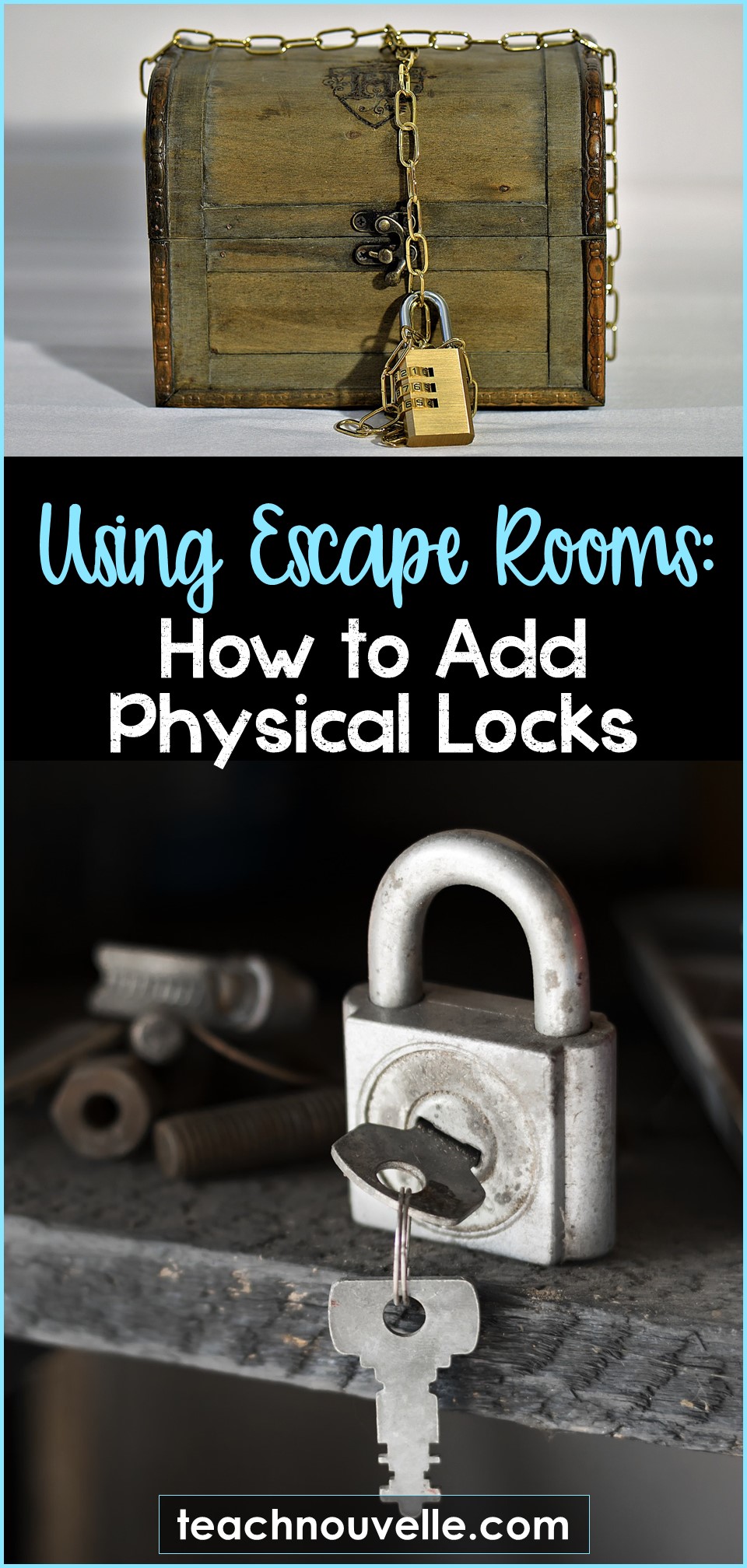 Adding Physical Locks to Escape Rooms