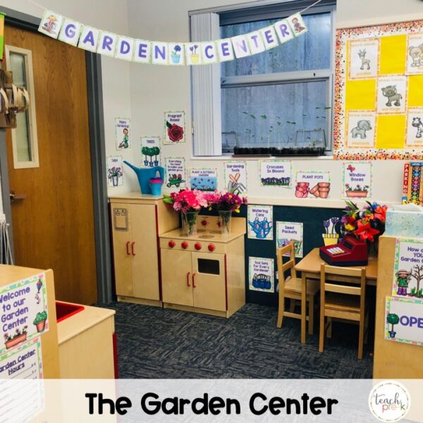 A Garden Dramatic Play Center Perfect for Spring Teach PreK