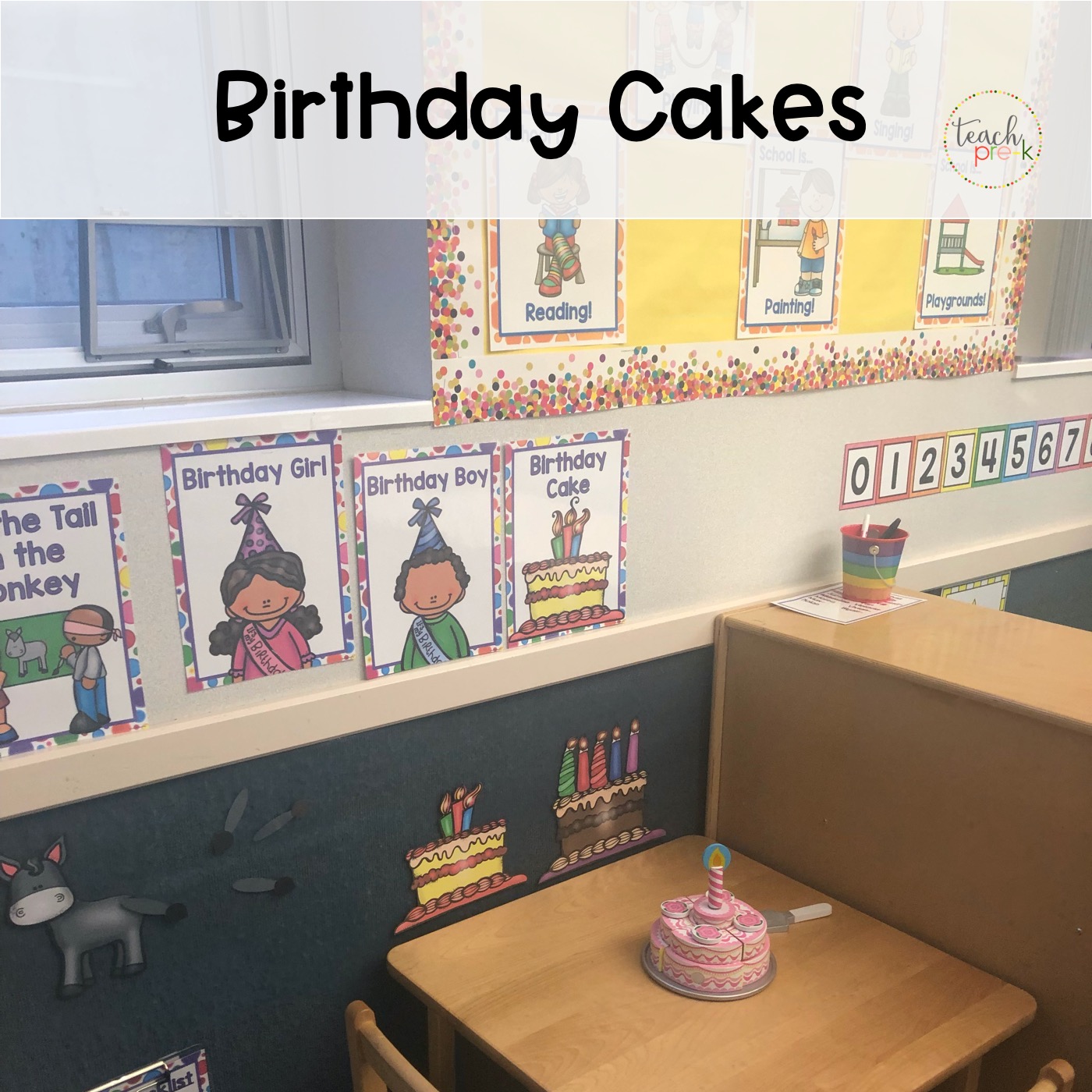 Birthday Party Dramatic Play Center Teach PreK