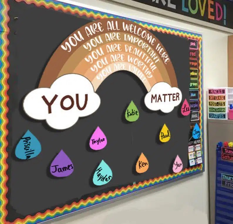 29 Bright & Cheery Rainbow Bulletin Board Ideas for Your Classroom