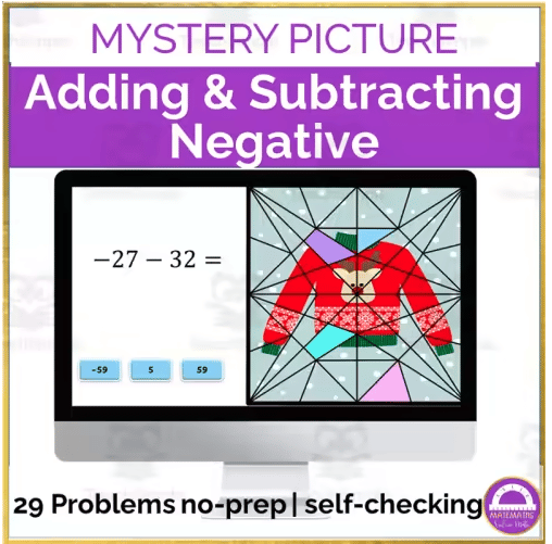 9 Adding and Subtracting Integers Worksheets to Teach with Confidence