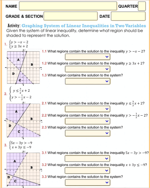 Get Your Students Graphing Inequalities with These Top Worksheets - The