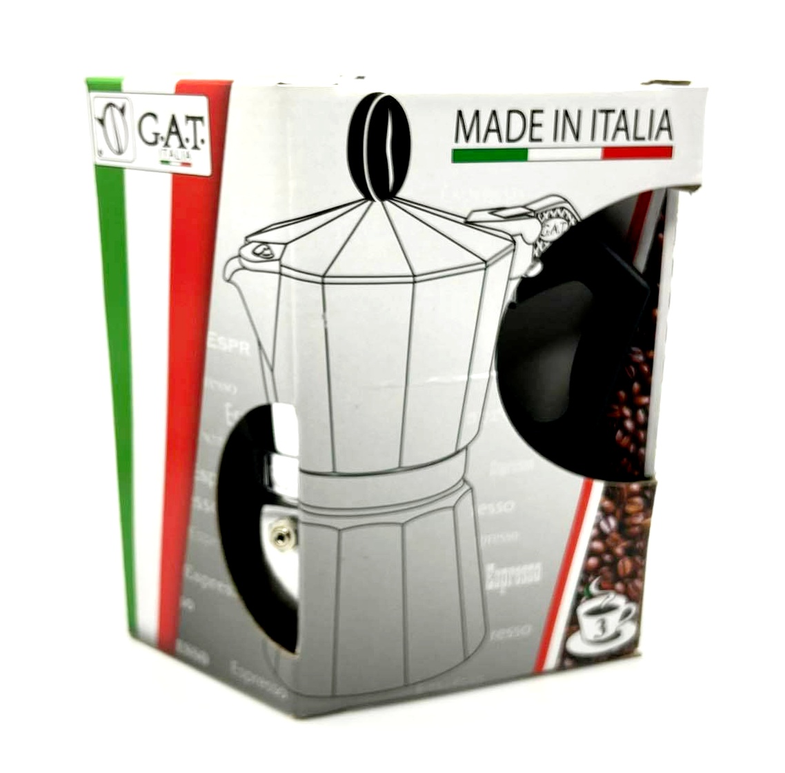 GAT LADYORO Espresso Coffee Maker 3 Cups Tea and Coffee Accessories