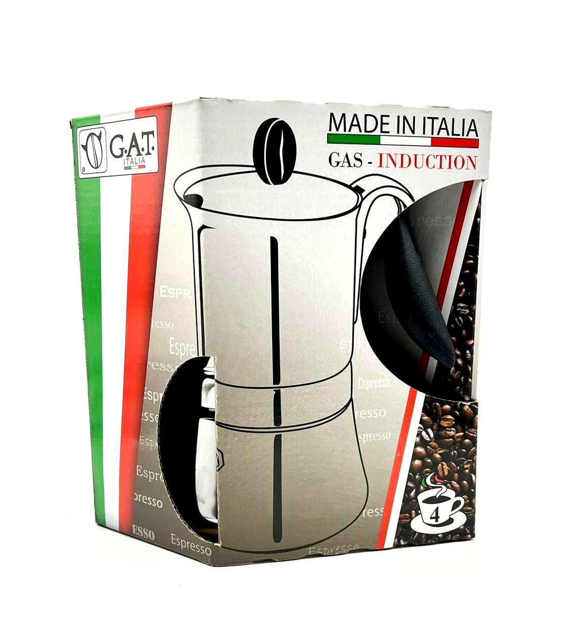 GAT LADY Induction Coffee Maker 4 Cups Tea and Coffee Accessories