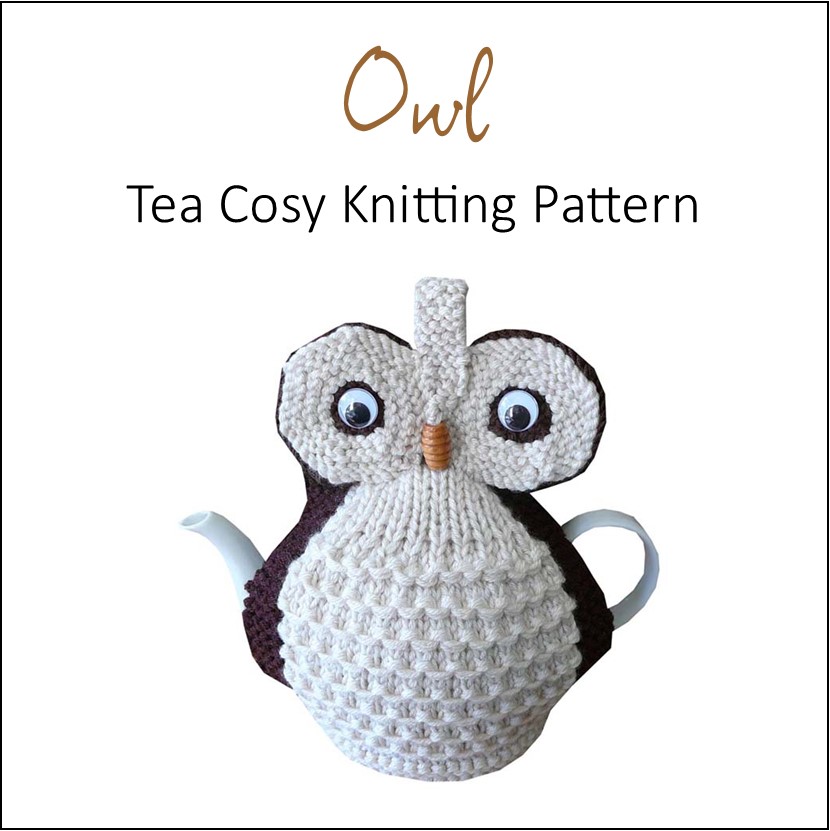 Owl Tea Cosy Knitting Pattern teacosies.au