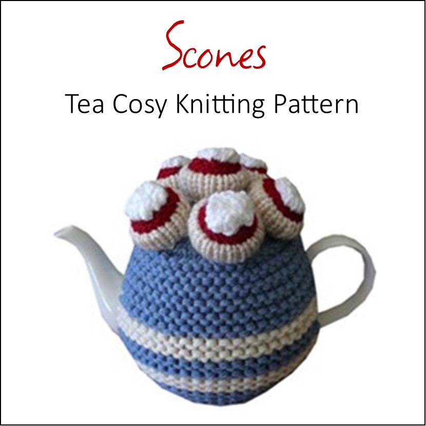 Scones Tea Cosy Knitting Pattern teacosies.au